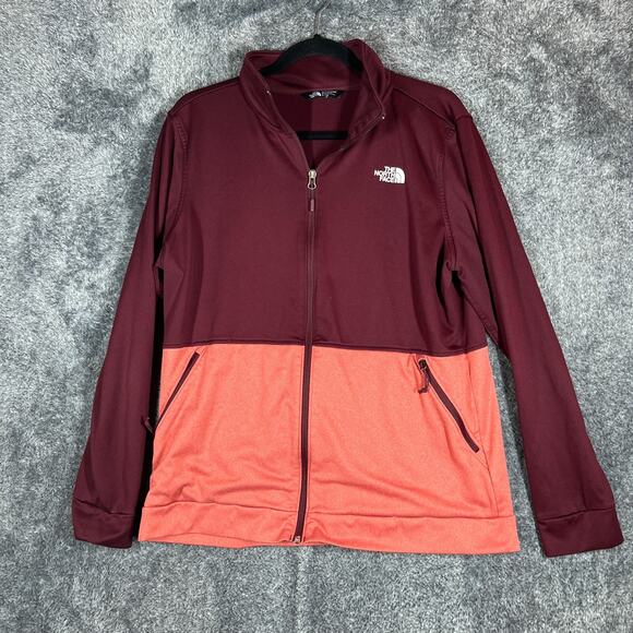 The North Face Tops - The North Face Sweatshirt Womens XL Purple Lightweight Fleece Stretch Tech City